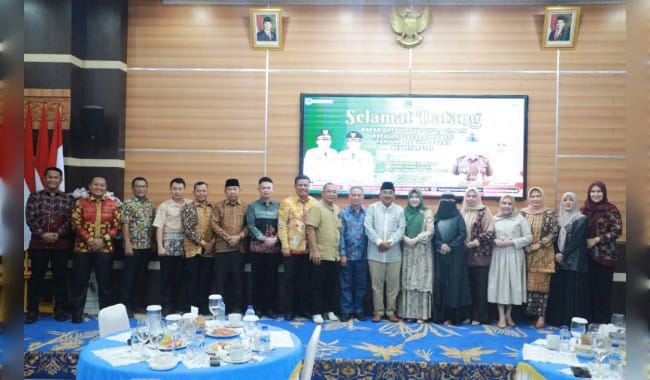 Ketua DPRD Hamdani Hadiri Pisah Sambut Kajari Kualatungkal